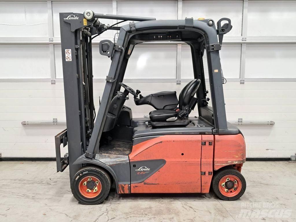 Linde E20PL-02 Elektromos targoncák