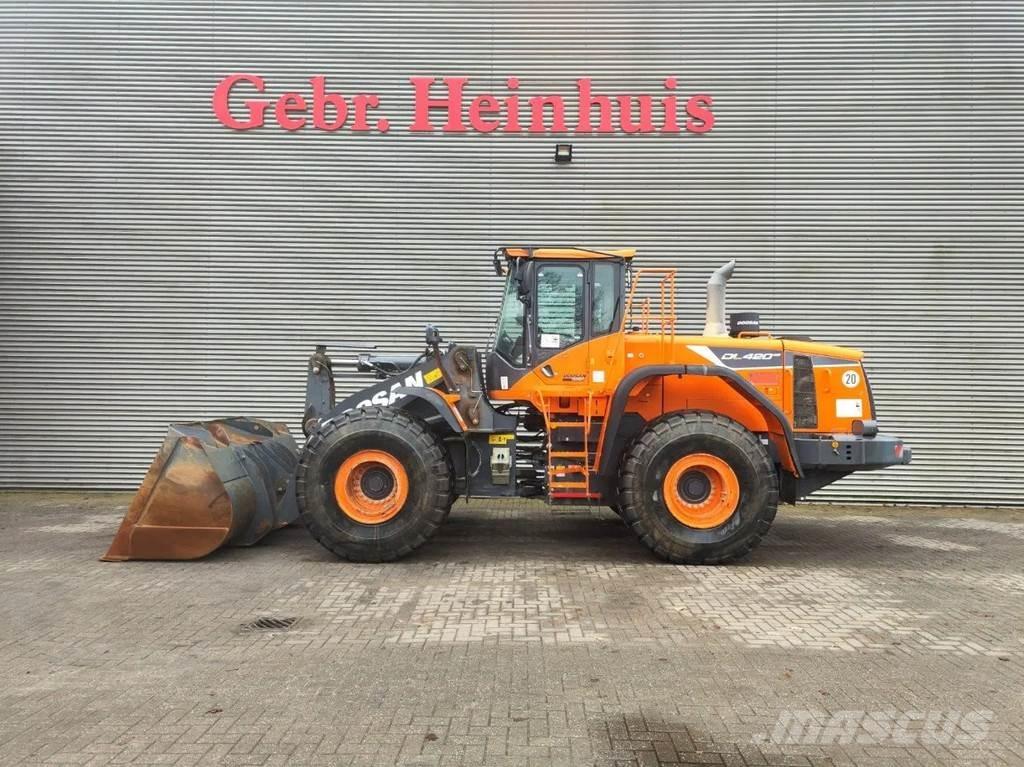 Doosan DL 420-5K Gumikerekes homlokrakodók