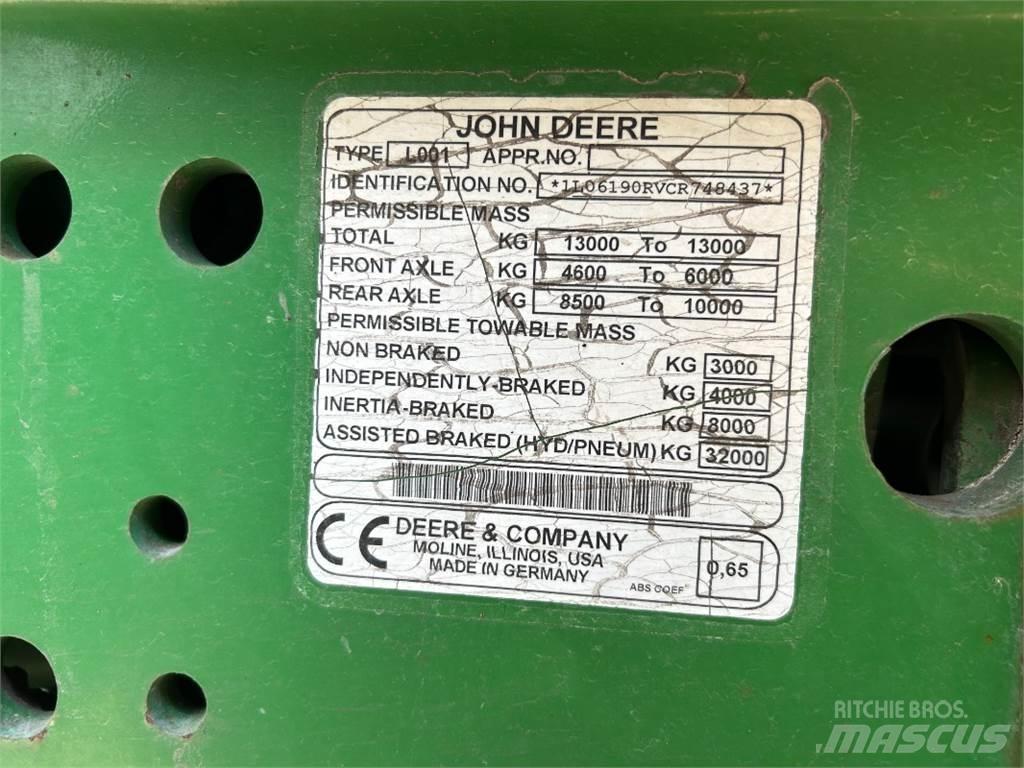 John Deere 6190R Traktorok