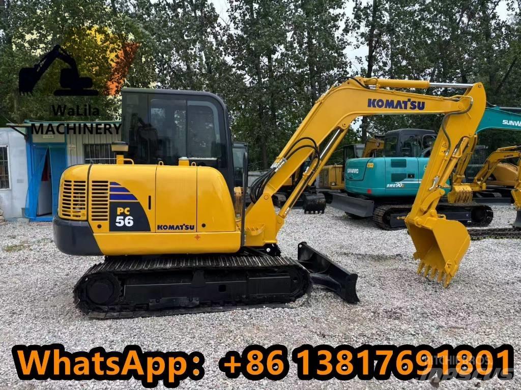 Komatsu PC 56-7 Mini kotrók < 7t