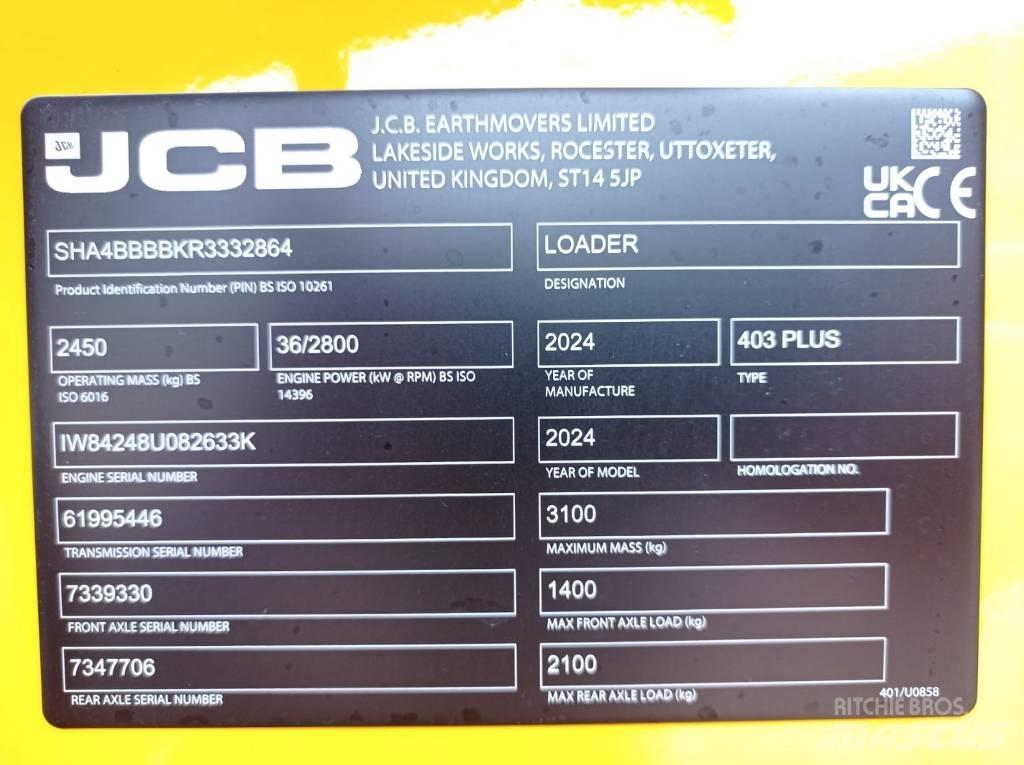 JCB 403 Univerzális rakodók