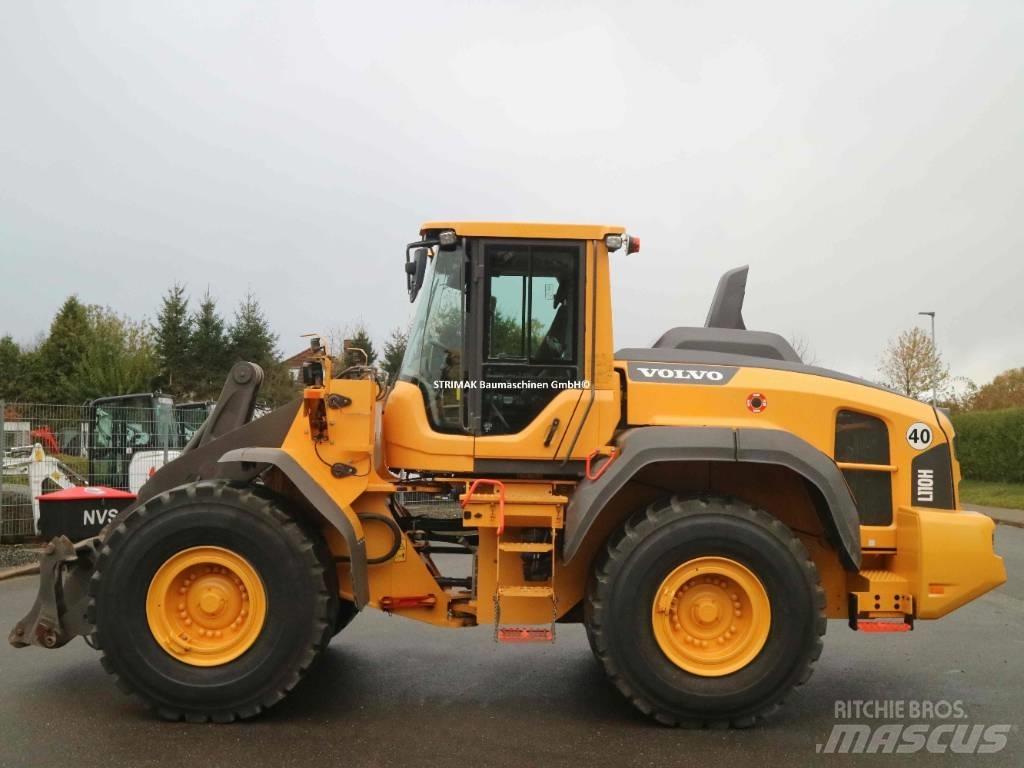 Volvo L 110 H Gumikerekes homlokrakodók