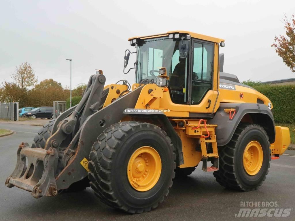Volvo L 110 H Gumikerekes homlokrakodók
