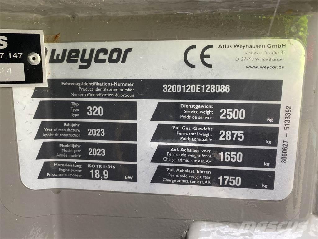 Weycor AR320 Cab Univerzális rakodók