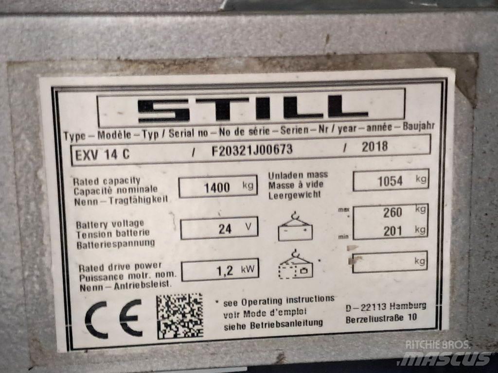Still EXV 14 C Alacsony emelőkocsi