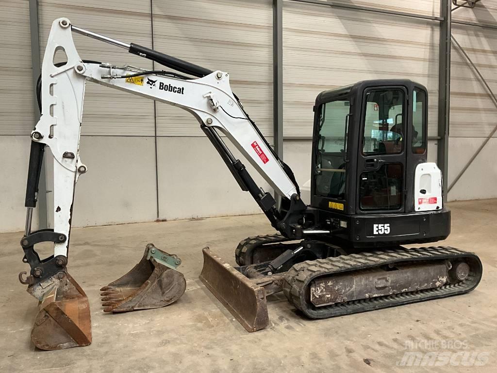 Bobcat E 55 Mini kotrók < 7t