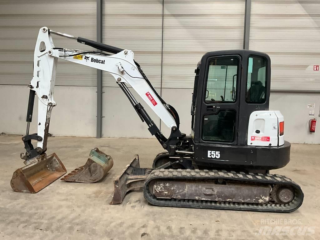 Bobcat E 55 Mini kotrók < 7t