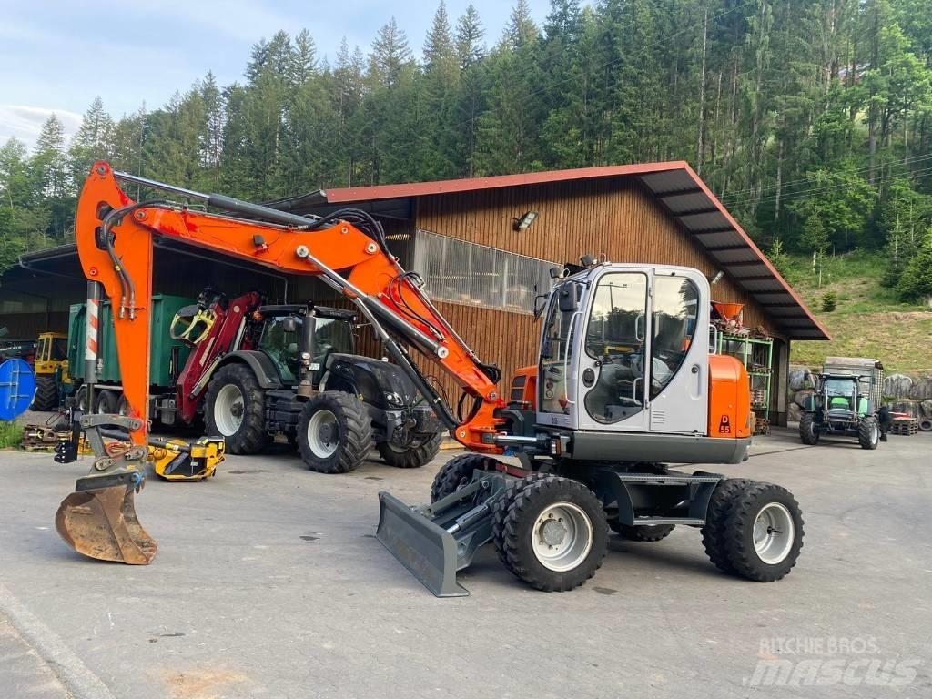 Wacker Neuson 9503 Gumikerekes kotrók