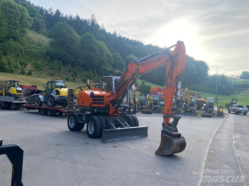 Wacker Neuson 9503 Gumikerekes kotrók