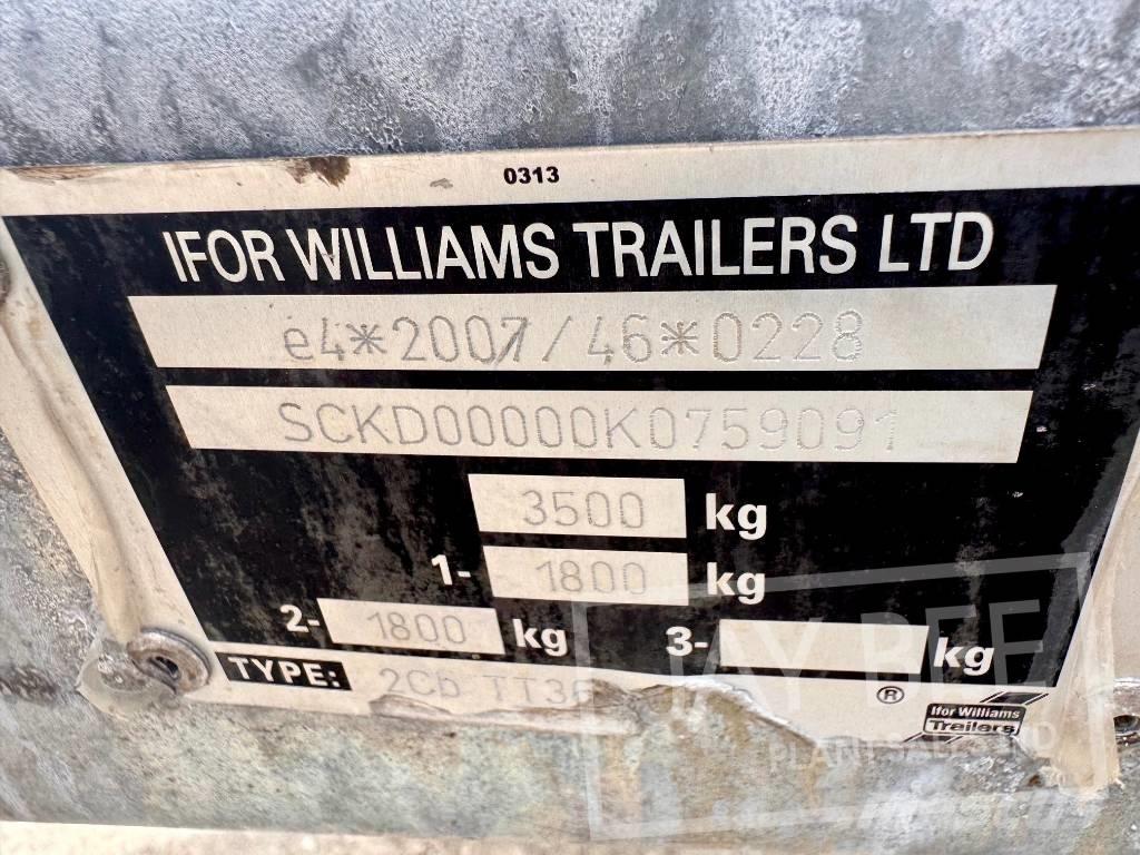 Ifor Williams TT3621 Billenő pótkocsik