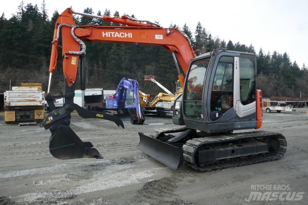 Hitachi ZX 75 US-3 Lánctalpas kotrók