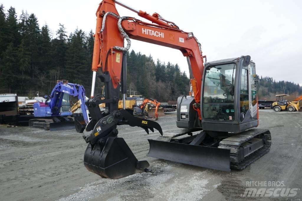 Hitachi ZX 75 US-3 Lánctalpas kotrók