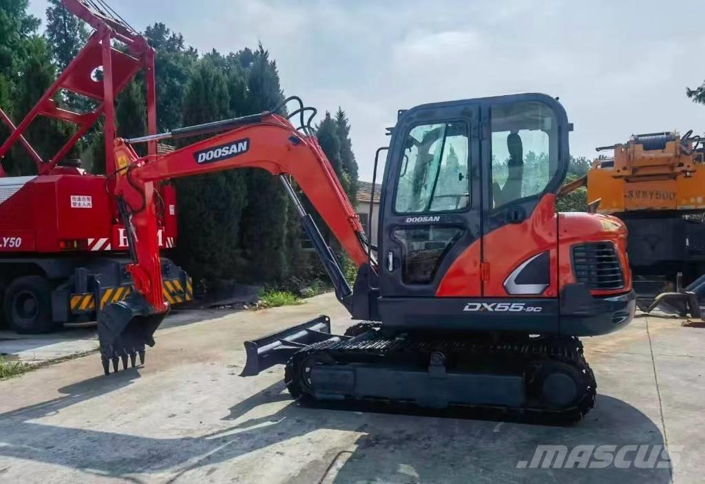 Doosan DH 55 Mini kotrók < 7t