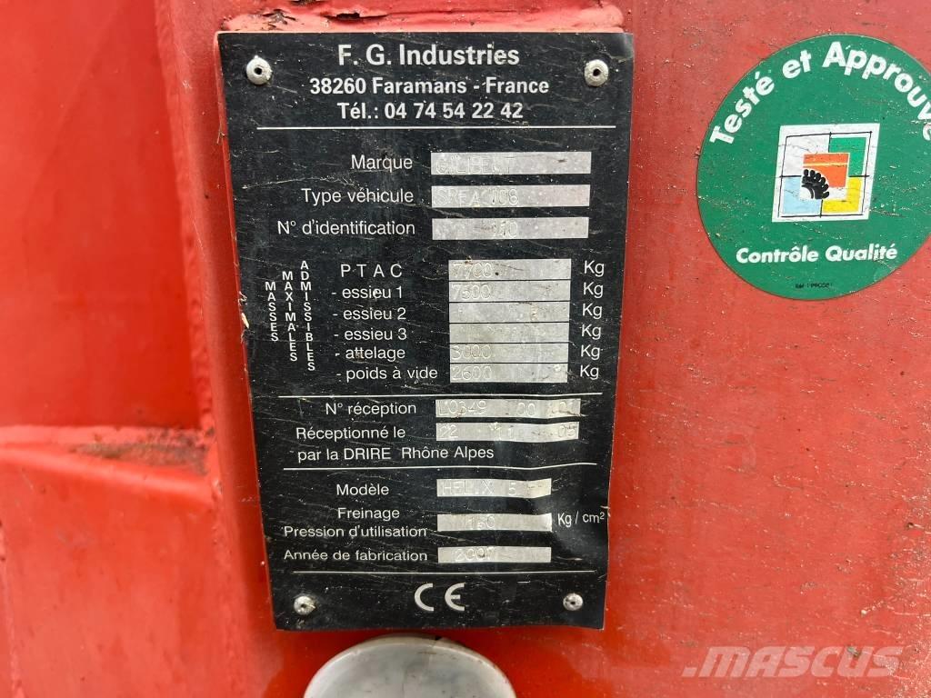 Gilibert Helix 5 Trágyaszóró