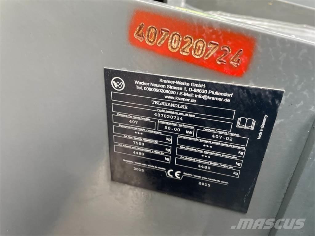 Kramer KT256 Teleszkópos rakodók