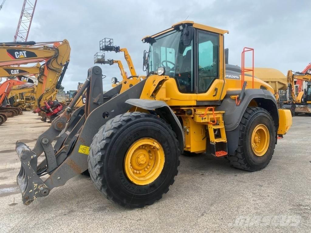 Volvo L120H NVT Gumikerekes homlokrakodók