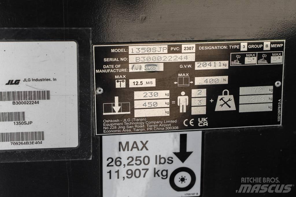 JLG 1350 SJP Teleszkópos emelők