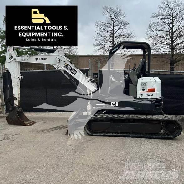 Bobcat E50 Mini kotrók < 7t