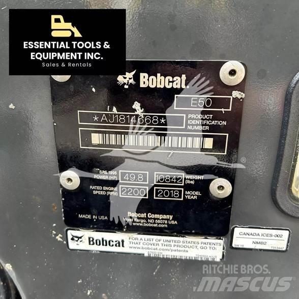 Bobcat E50 Mini kotrók < 7t