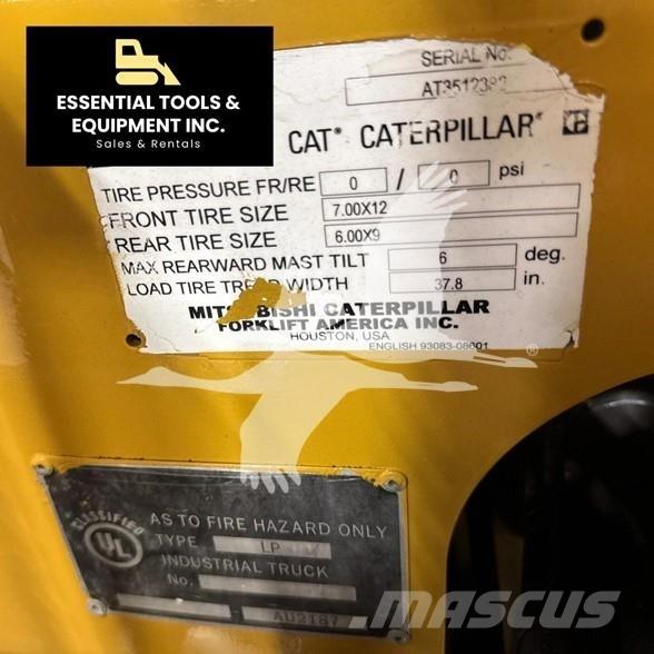 CAT P5000 Dízel targoncák