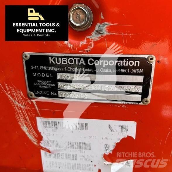 Kubota U35-4 Mini kotrók < 7t