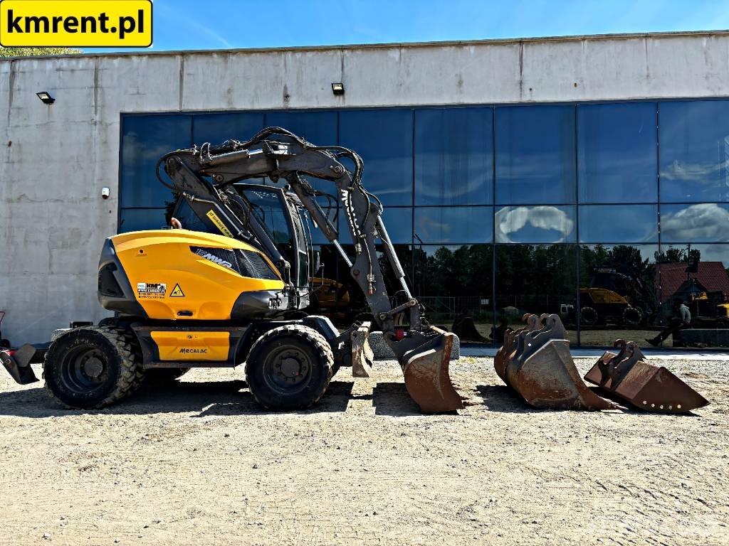 Mecalac 15 MWR Gumikerekes kotrók