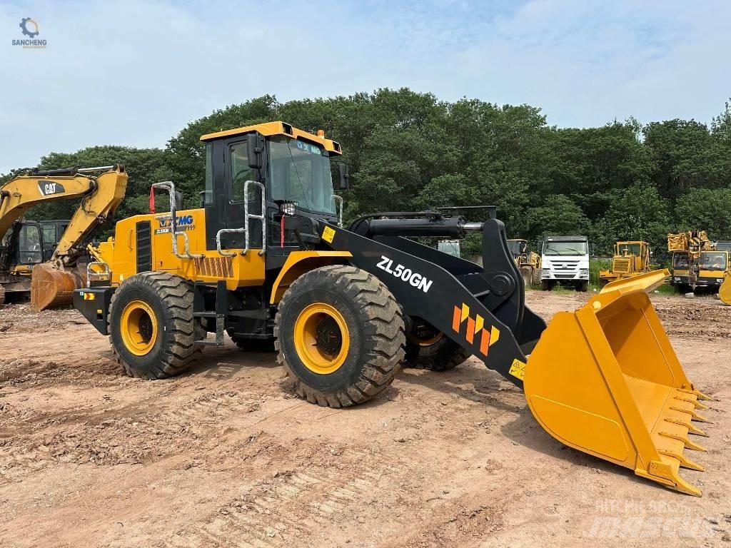 XCMG ZL 50 GN Gumikerekes homlokrakodók