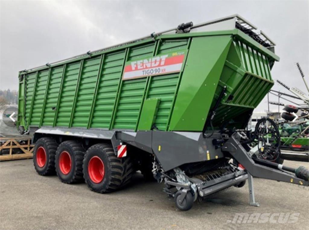 Fendt Tigo XR90 Önrakodó pótkocsik