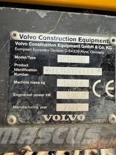 Volvo EC 140 B LC Lánctalpas kotrók