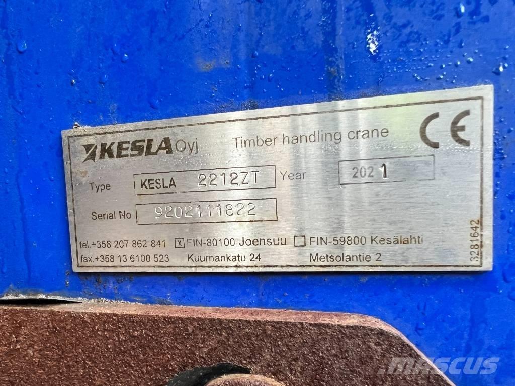 Kesla 2112 ZTF Erdészeti daruk