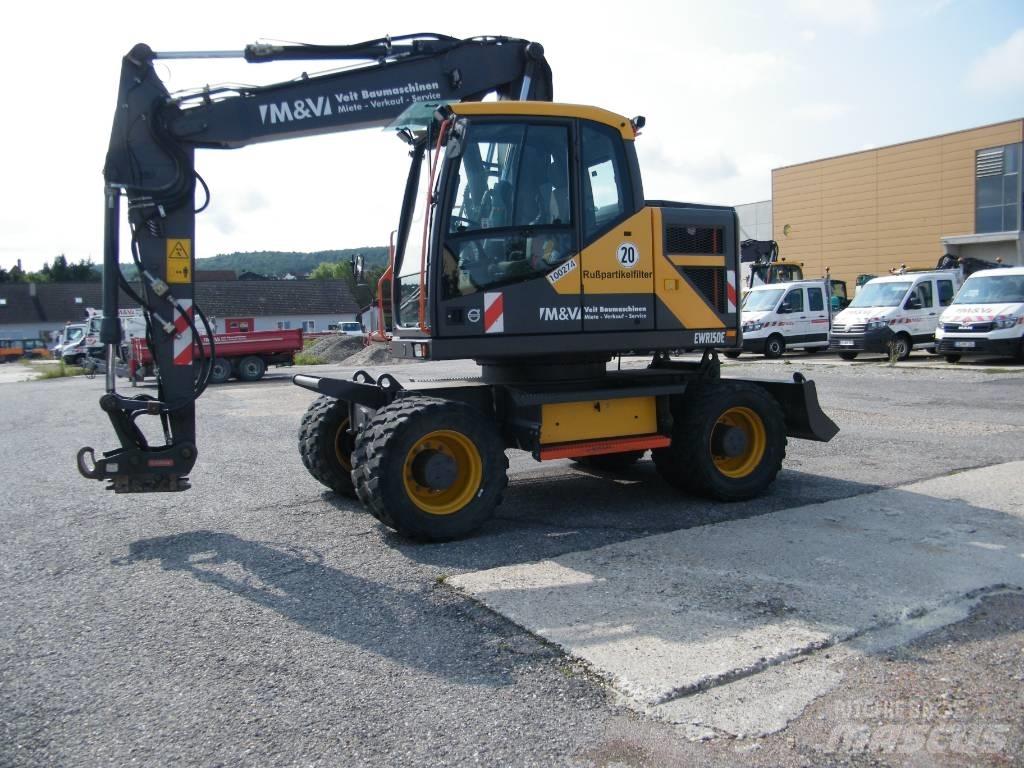 Volvo EWR 150 E Gumikerekes kotrók