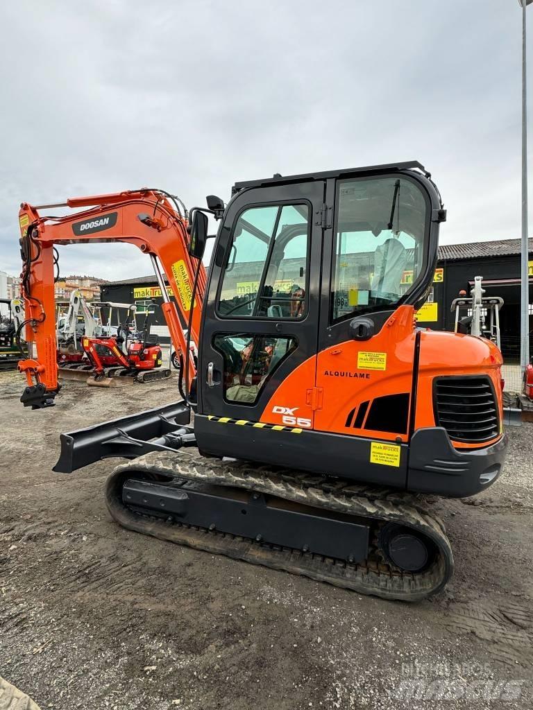 Doosan DX 55 Mini kotrók < 7t