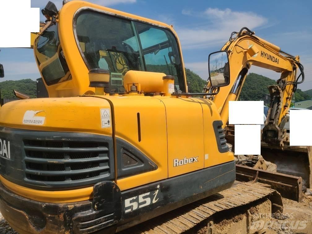 Hyundai Robex 55 Mini kotrók < 7t
