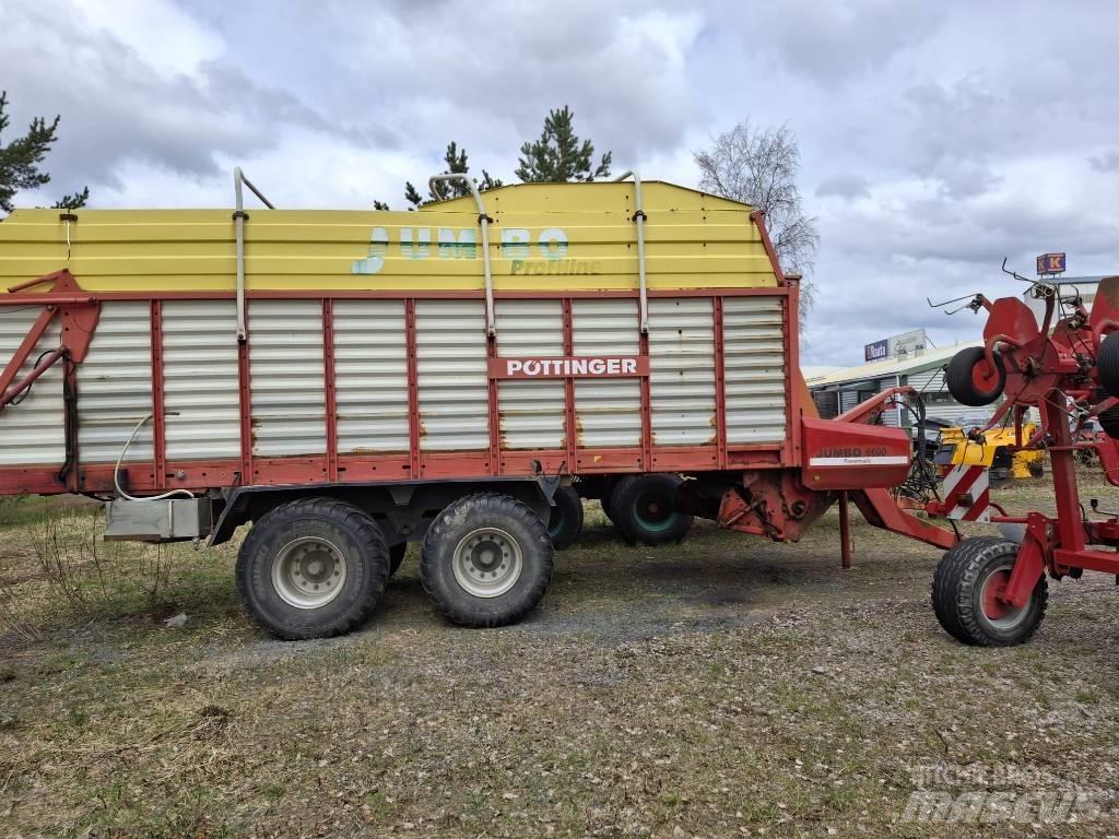 Pöttinger Jumbo 6600 Önrakodó pótkocsik