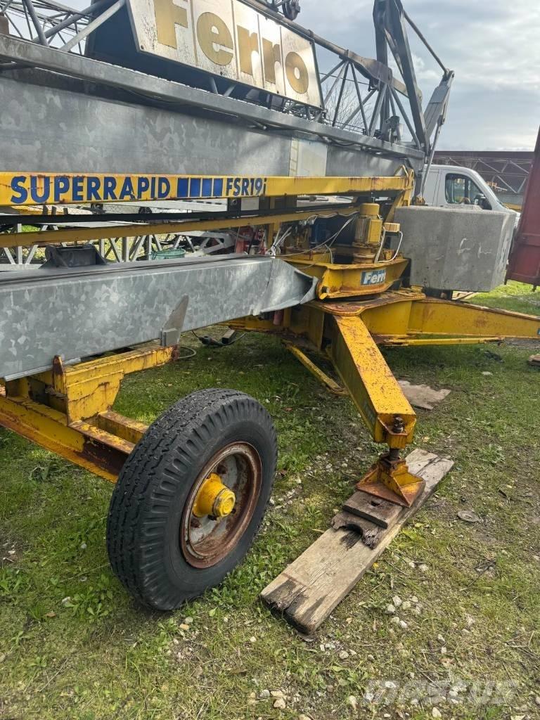 Ferro FSR 19i Önszerelő toronydaruk