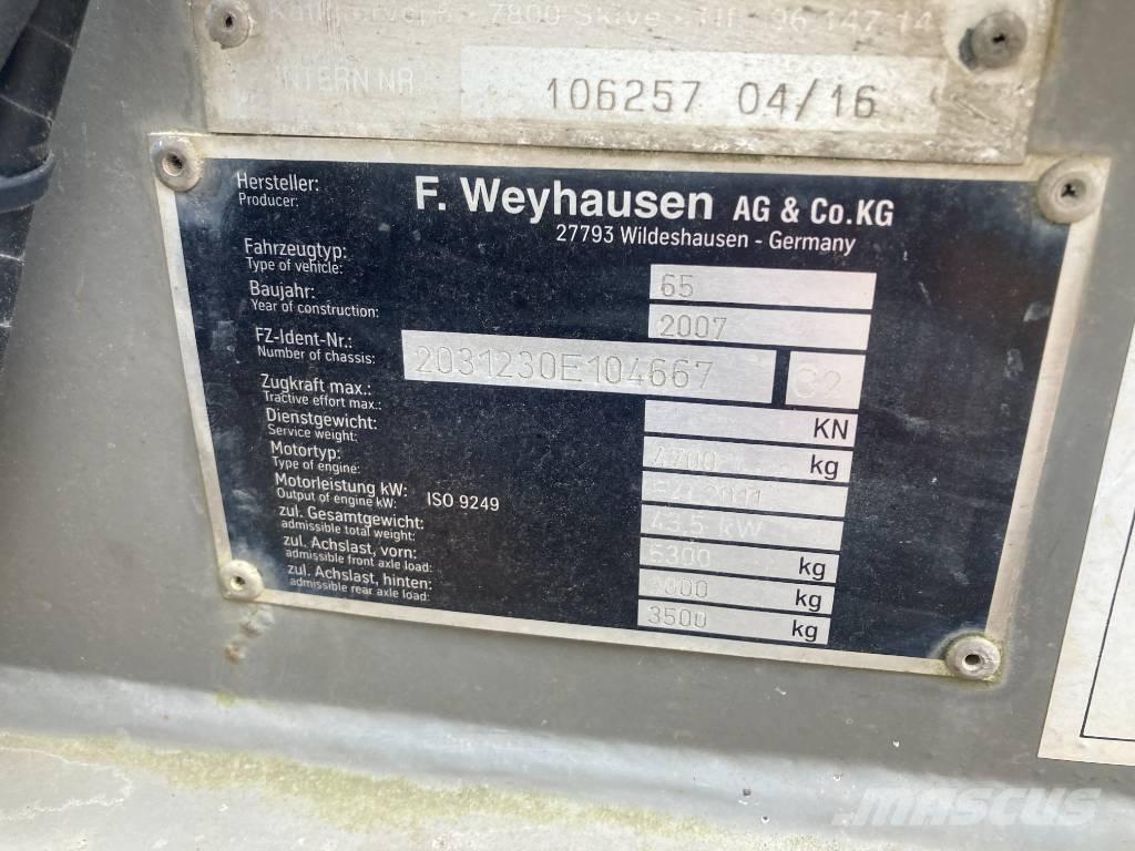 Atlas 65 Gumikerekes homlokrakodók