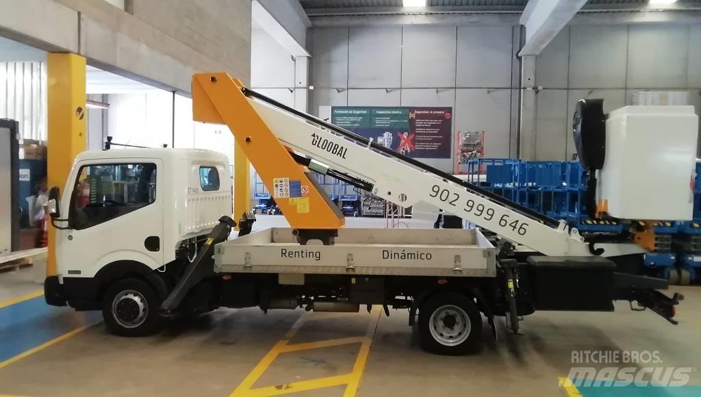 Nissan CABSTAR NT400 Teherautóra szerelt emelők és állványok