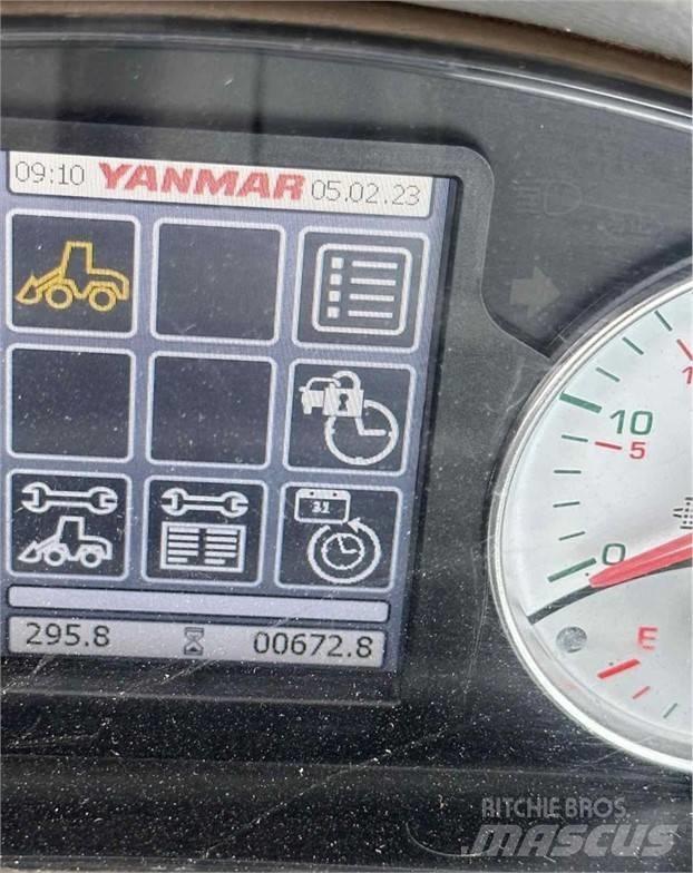 Yanmar V8 Gumikerekes homlokrakodók