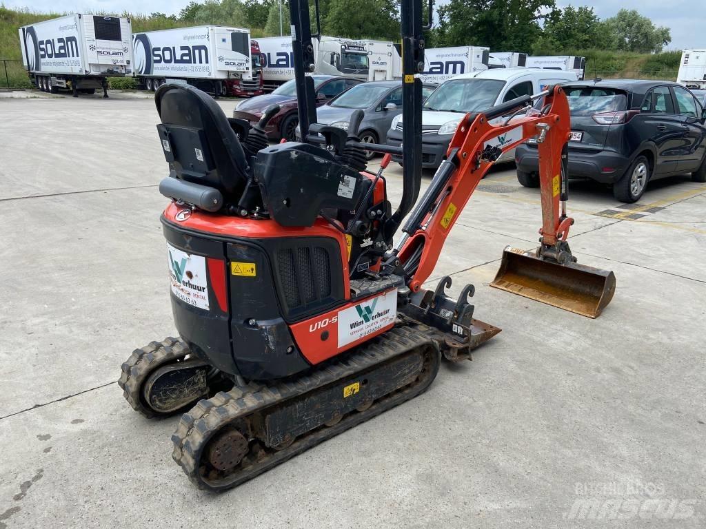 Kubota U 10 Mini kotrók < 7t