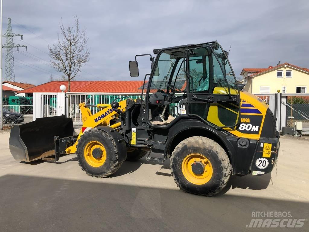 Komatsu WA80M-8 Mini homlokrakodók