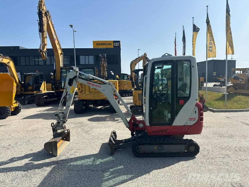 Takeuchi TB216 Mini kotrók < 7t