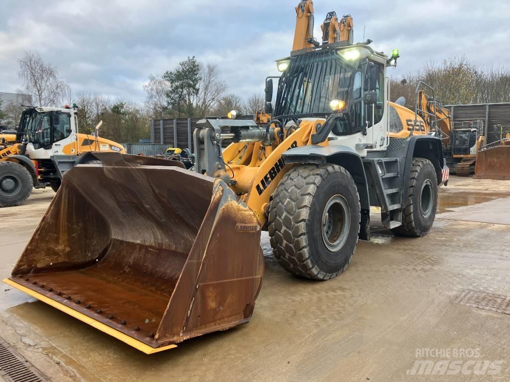 Liebherr L 556 Gumikerekes homlokrakodók