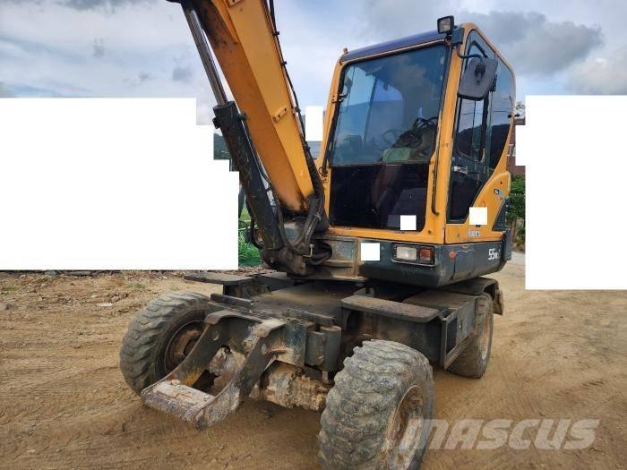 Hyundai Robex 55 W-3 Gumikerekes kotrók