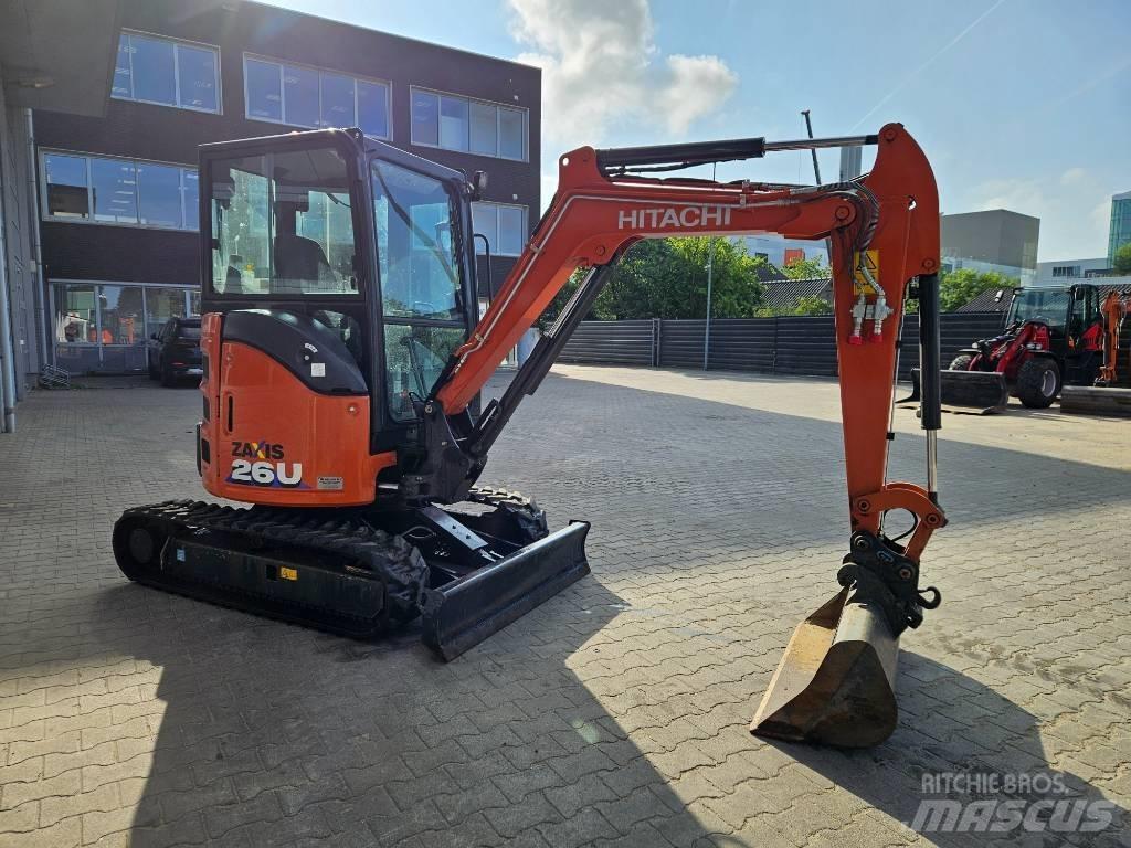 Hitachi ZX26U-6 Mini kotrók < 7t