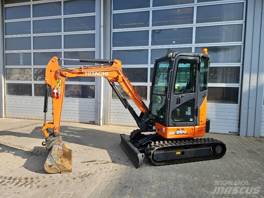 Hitachi ZX26U-6 Mini kotrók < 7t