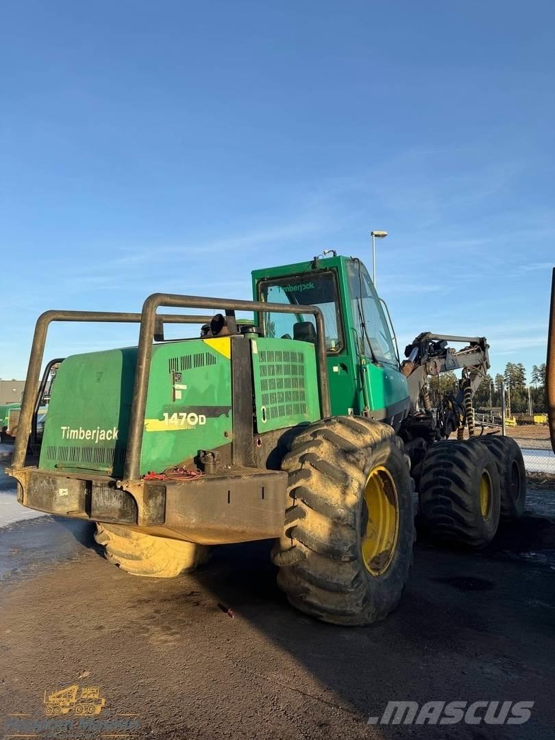 Timberjack 1470D Betakarítók