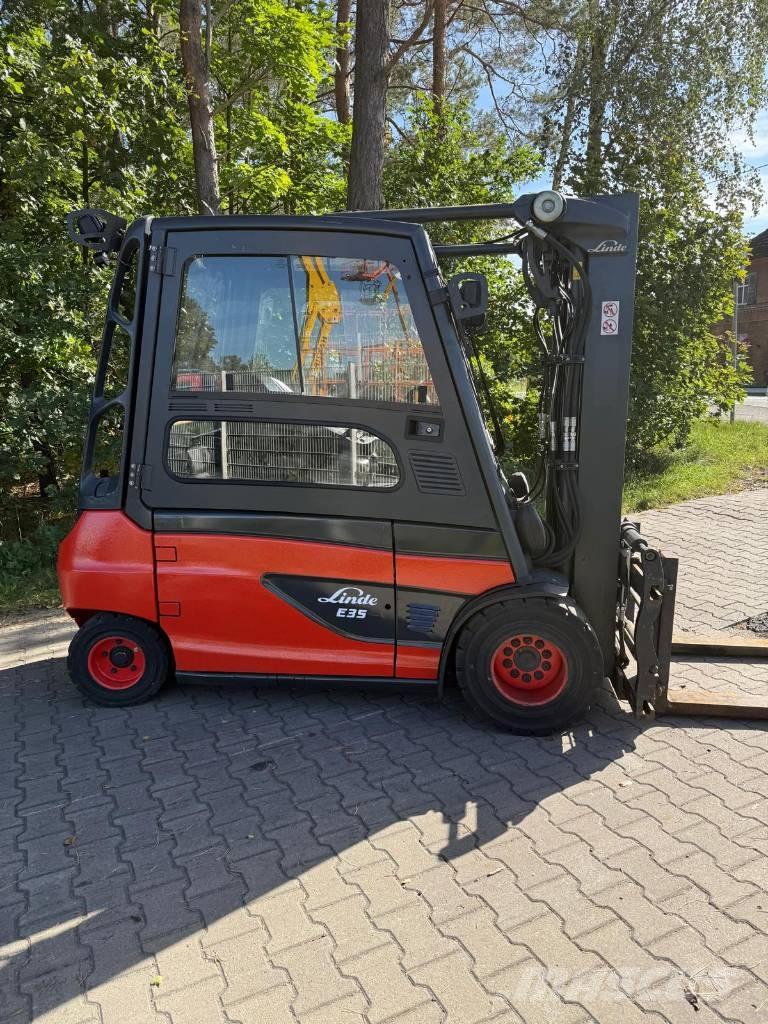 Linde E35L-01 Elektromos targoncák