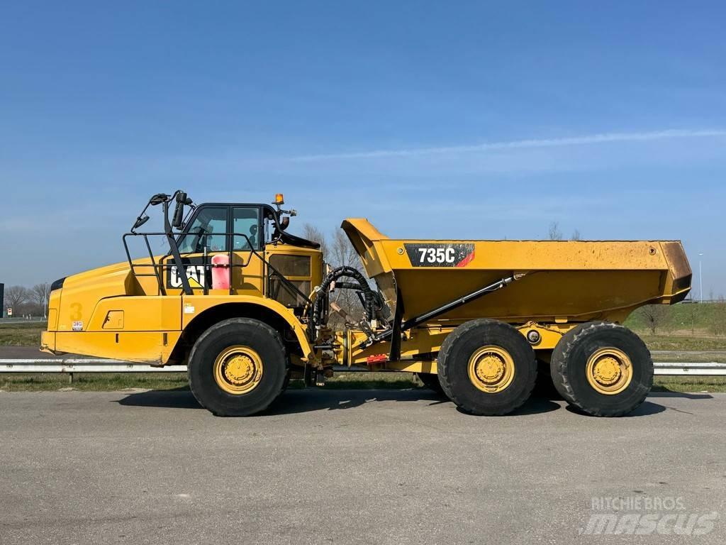 CAT 735C Csuklósdömperek