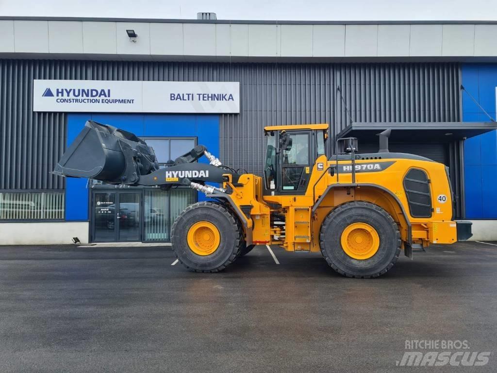 Hyundai HL970A Gumikerekes homlokrakodók