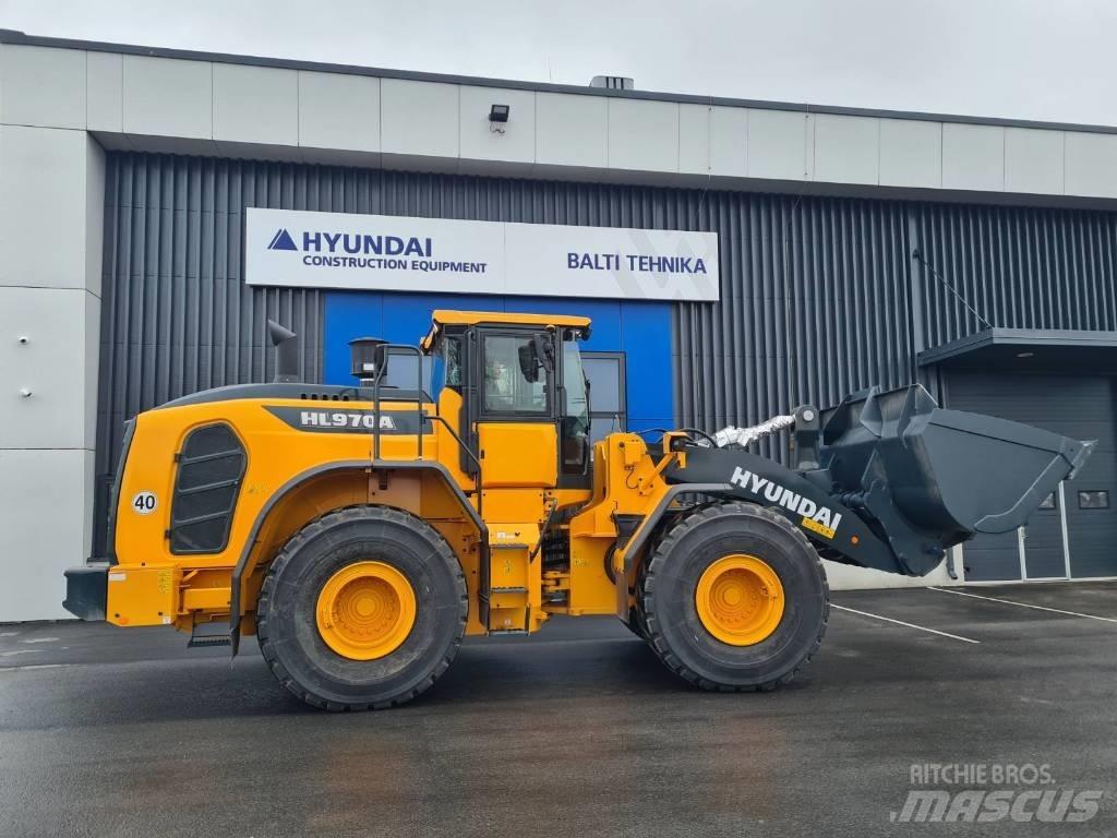 Hyundai HL970A Gumikerekes homlokrakodók